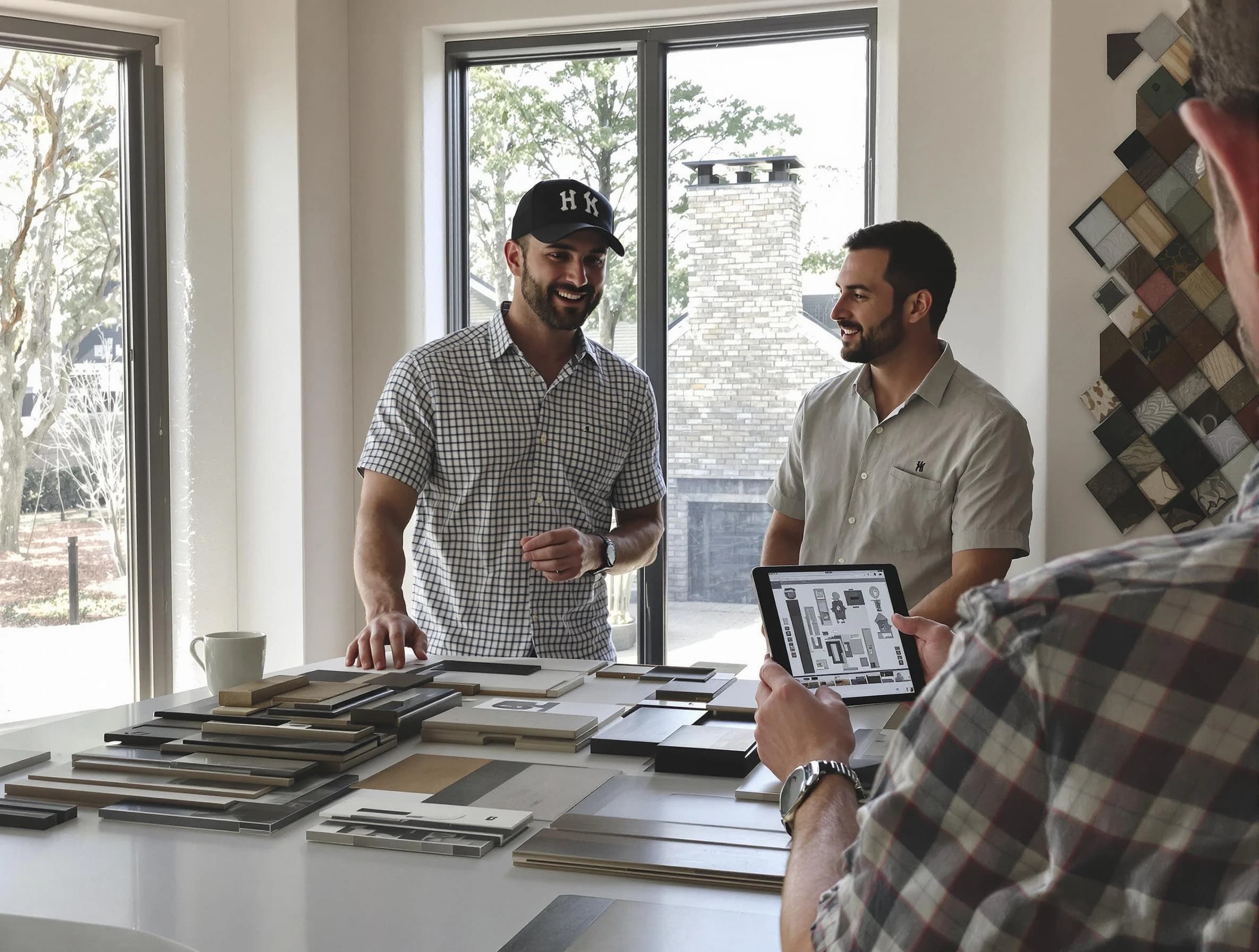 Columbiana Chimney Sweep remodeling a chimney and fireplace in Columbiana, AL