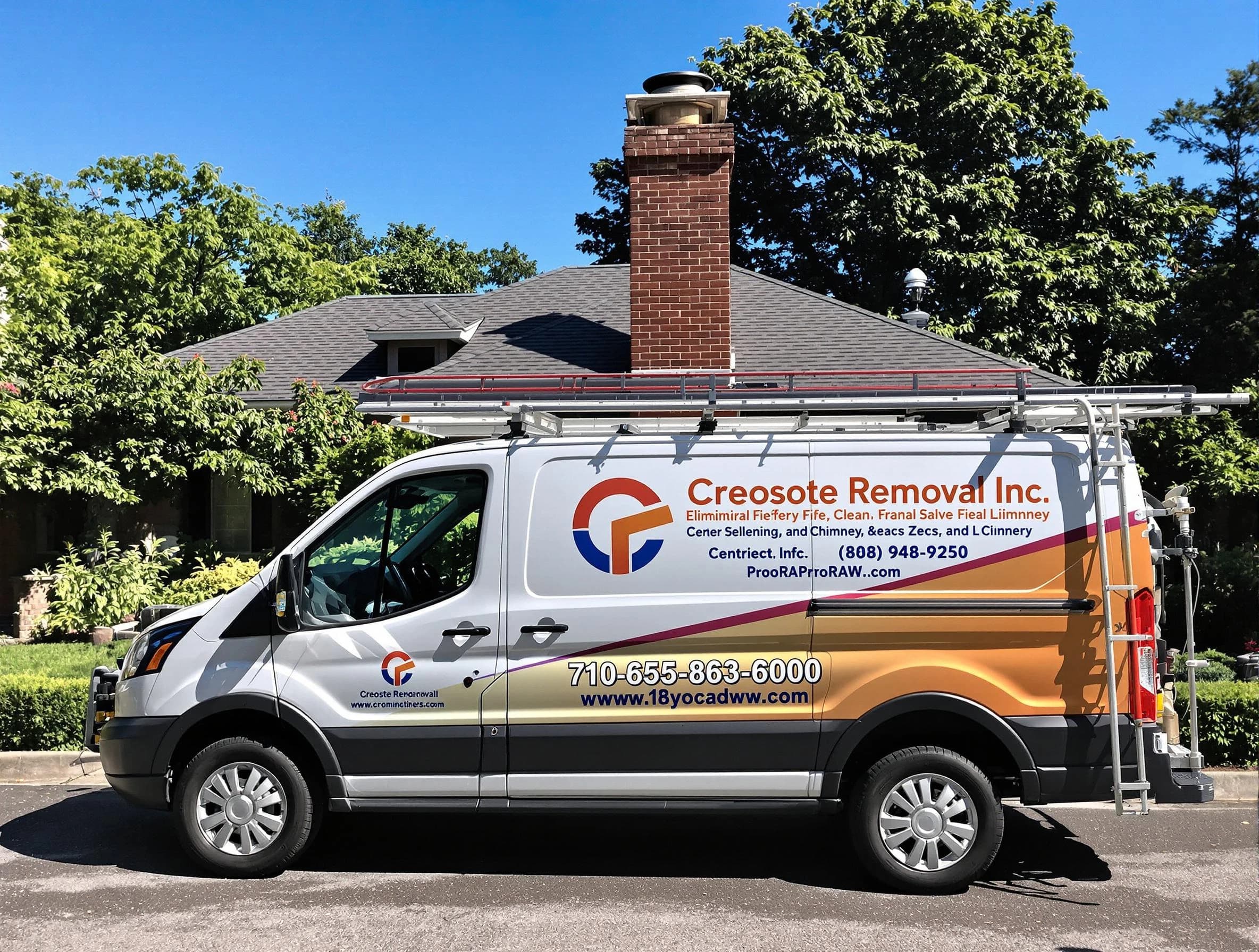 Columbiana Chimney Sweep technician removing creosote safely in Columbiana, AL