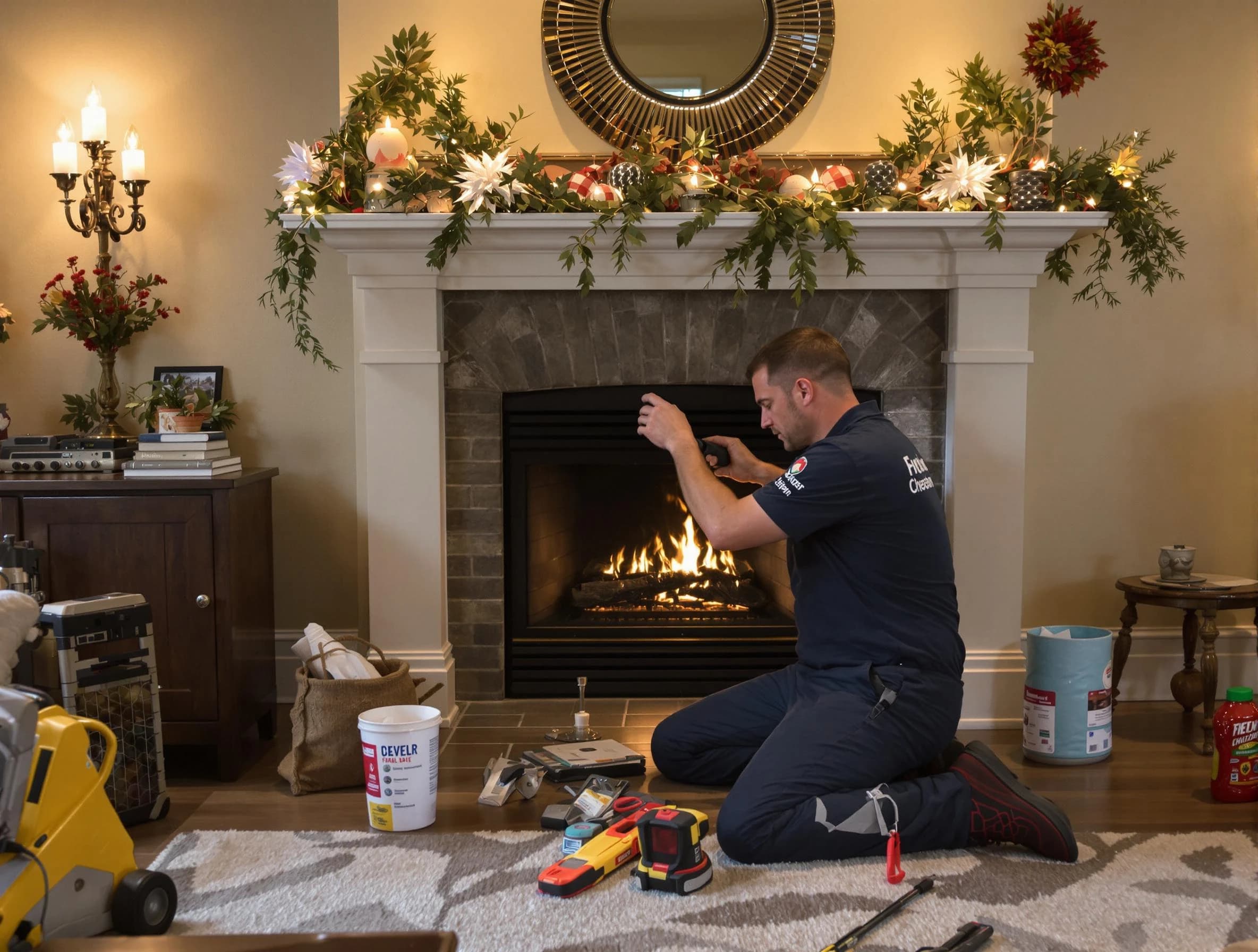 Columbiana Chimney Sweep offering fireplace maintenance services in Columbiana, AL