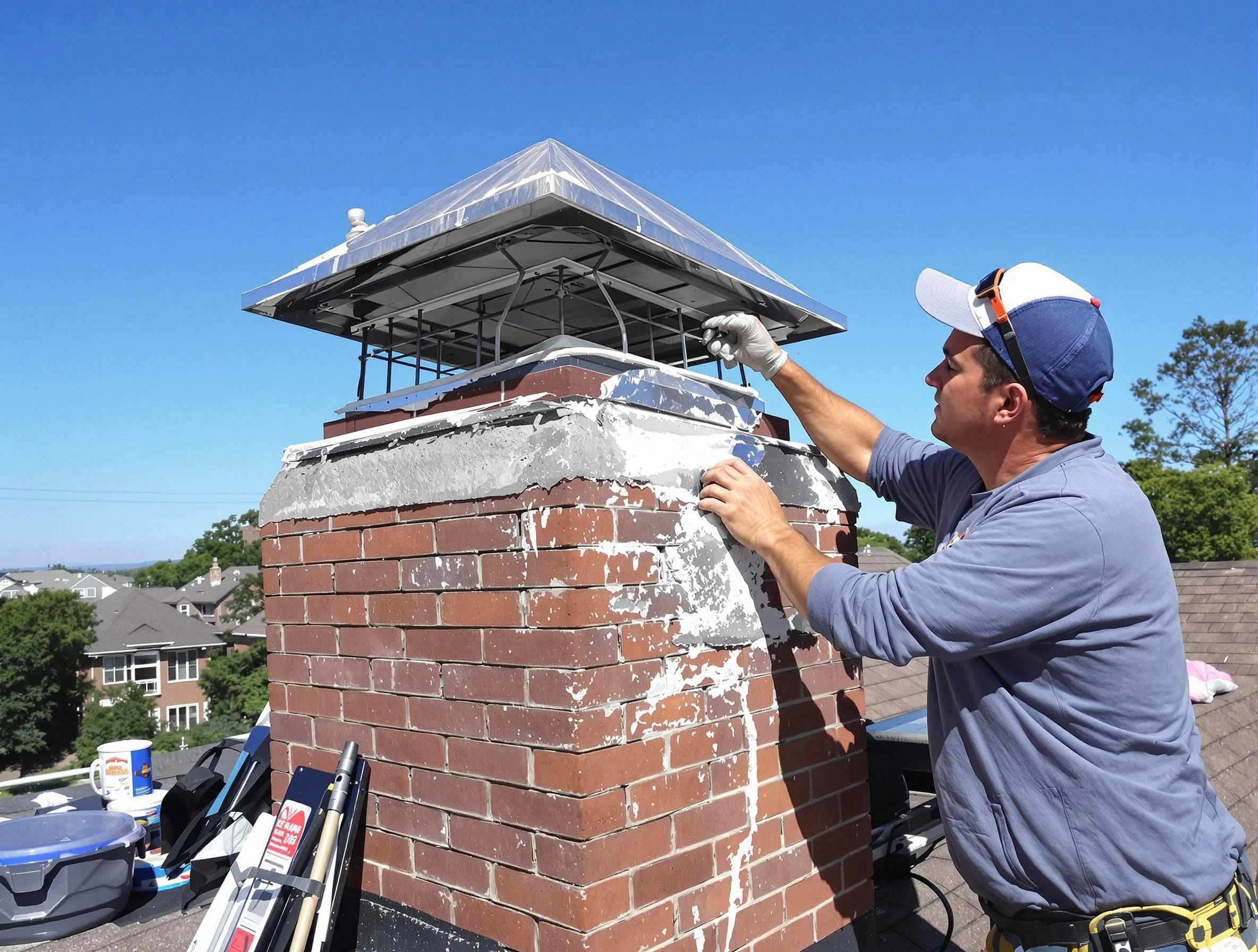 Chimney Crown Services in Columbiana